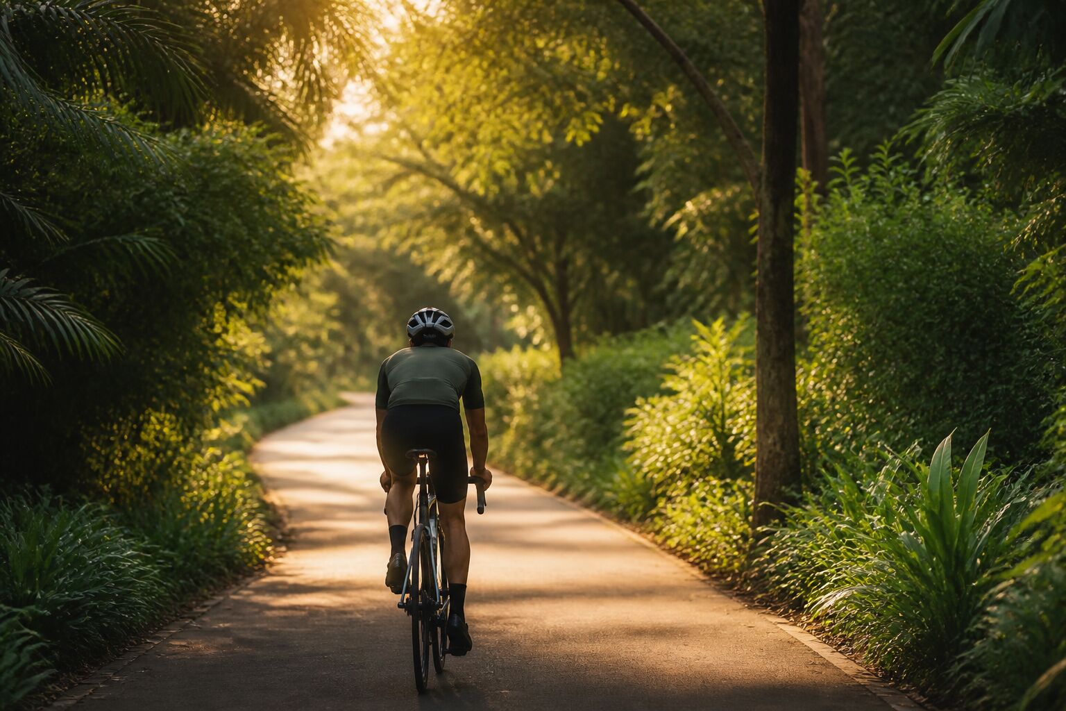Cycling lessons with 陆老师