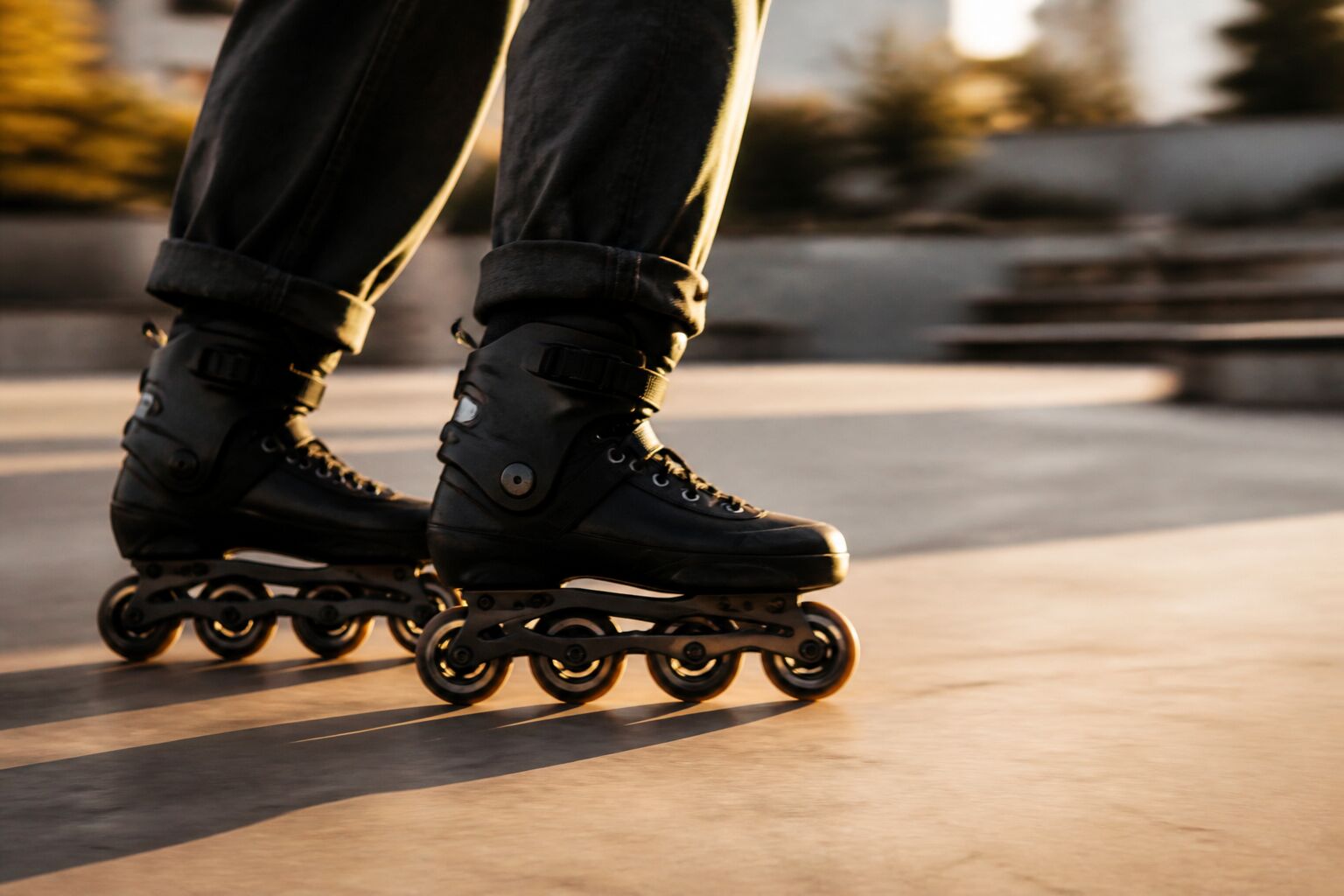 Inline skating lessons with 陆老师
