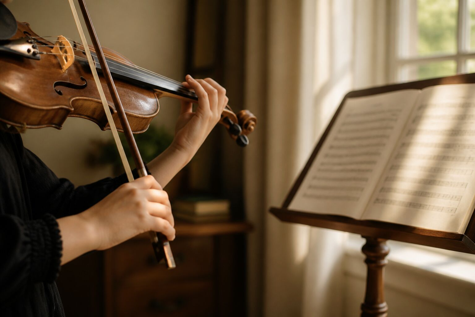 Violin lessons with 陆老师